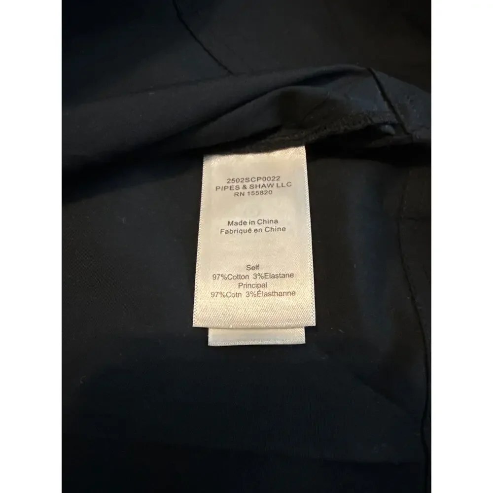 VERONICA BEARD Tabby Midi Dress Black Size 8 - Picture 12 of 13
